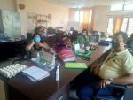 Animal Husbandry & Veterinary Officers at Covid-19 Control Room duty at Officer Training Institute Building, Farm gate, Guwahati