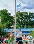 On the occasion of 75th Anniversary of Azadi Ka Amrit Festival the Director, AH & Vety Dept, Assam hoisted the National Flag