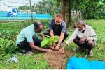 As part of a plantation drive of government office premises  plantation are done on different institutions under Kamrup district