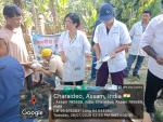 Flood relief operations at Charaideo