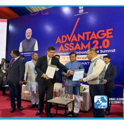 Signing of MoU at Advantage Assam 2.0 on 25th February, 2025