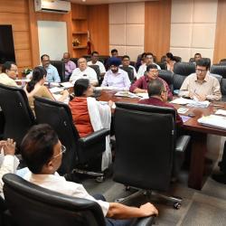 Review meeting with Hon'ble Animal Husbandry & Veterinary Minister