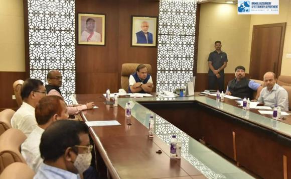 Review meeting on measures taken to prevent the spread of African Swine Fever chaired by Hon'ble Chief Minister
